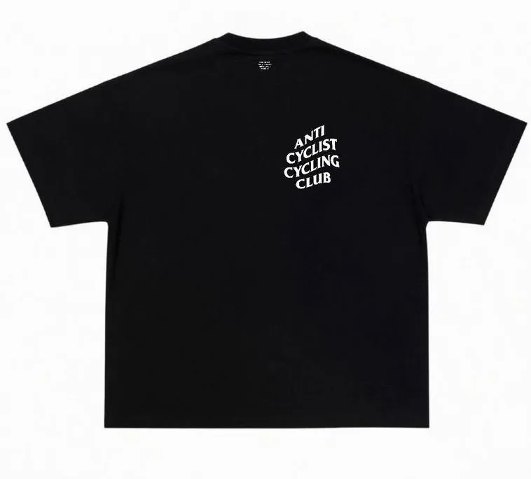T-shirt “Anti Cyclist Cycling Club” en Negro
