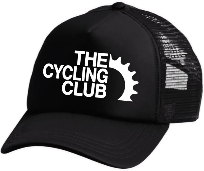 Trucker Hat “The Cycling Club” en Negro