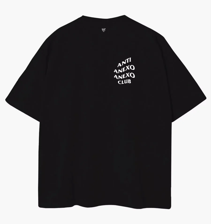 Classic Tee “Anti Anexo” en Negro